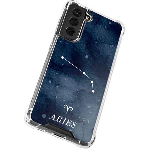 Aries Constellation Galaxy S21 FE Clear Case